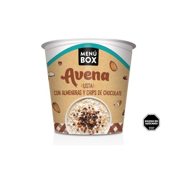 Avena Box Almendras Y Chips Menu Box 64 gr #1