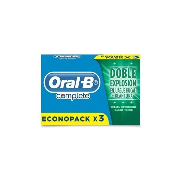 Oral-B Crema Dental Complete 90 gramos | 3 Unidades #1