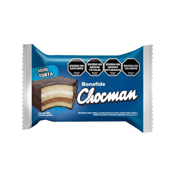 Minitorta Black Chocman 68 grs #1