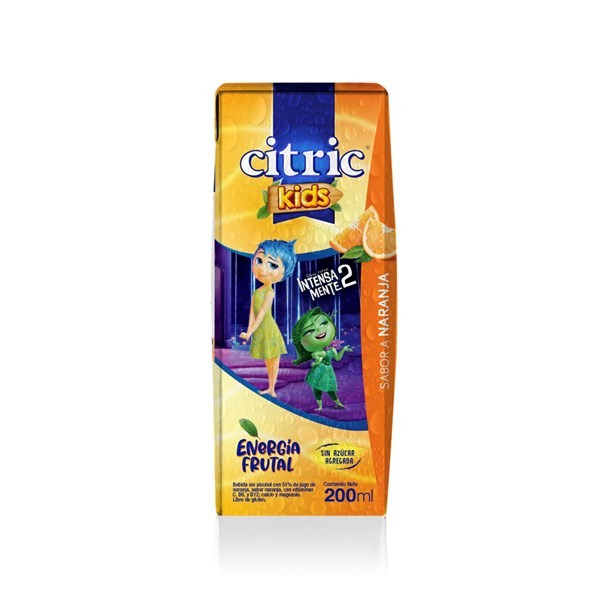 Jugo Natural de Naranja Citric Kids Tetra 200 ml #1