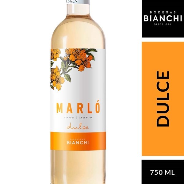 Vino Marlo Blanco Dulce 750 cc #1