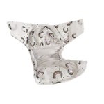 Pañal de Tela Baby Pelle Con Broches Arcoiris Cálidos Rn Talle Rn #2