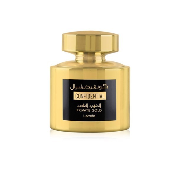 Lattafa Confidential Private Gold Edp Tamaño 100 ml