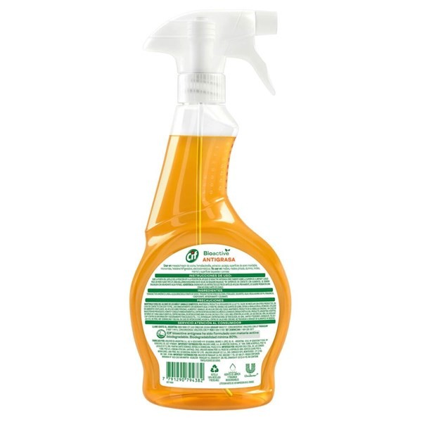 Limpiador Cif Bioactive Antigrasa x 500 ml alt