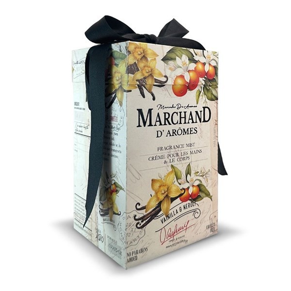 Edp + Crema de Manos y Cuerpo Marchand D`Aromes Cubo (Duo Rosas Vainilla & Neroli) alt