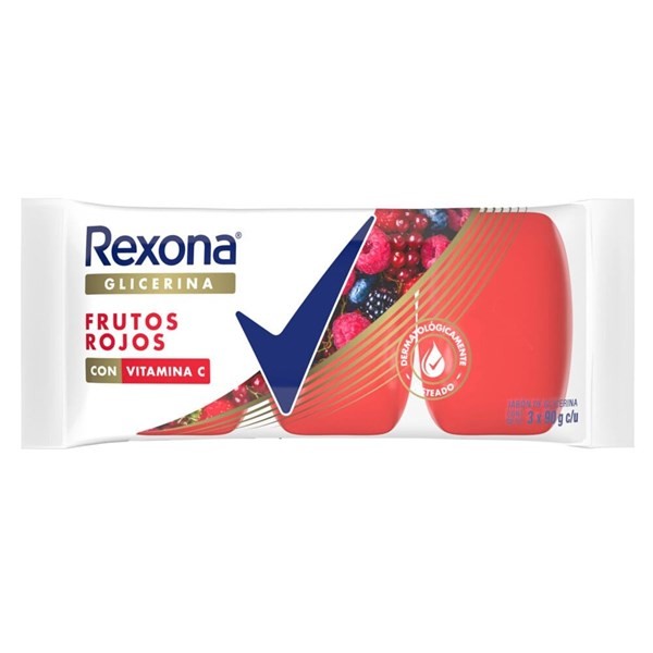 Jabón en Barra Rexona de Glicerina Granada x 3 un x 90 g #1
