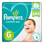 Pampers 8 unidades | G #1