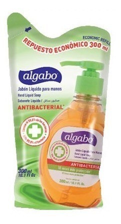 Algabo Jabon Liquido Para Manos Antibacterial Doypack X 300 ml alt
