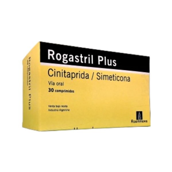Roemmers Rogastril Plus Cinitaprida+Simeticona x 30 Comp #1