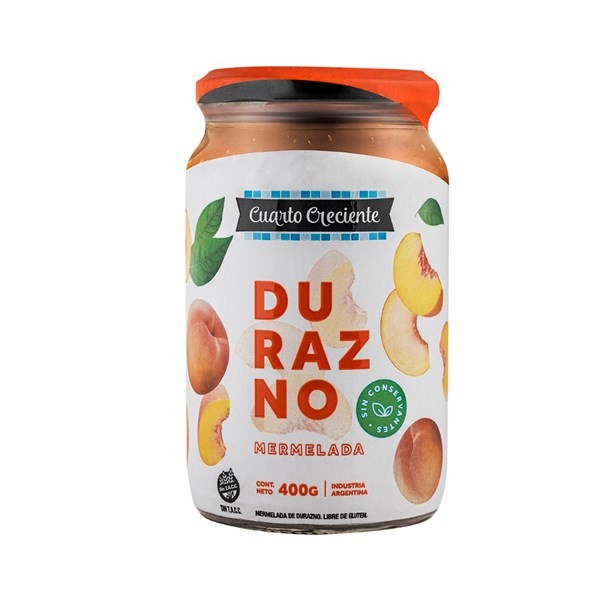 Mermelada Cuarto Creciente de Durazno 400 g. #1