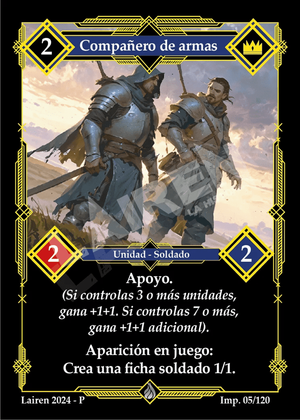 005 Compañero De Armas - Coste 2 #1