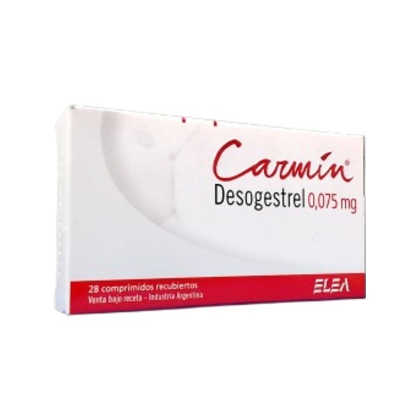 Elea Carmin Desogestrel x 28 Comp Recubiertos