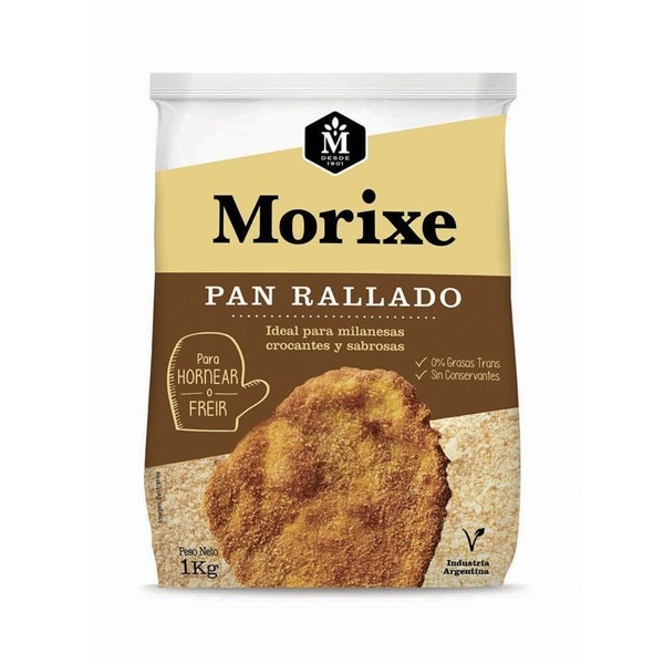 Pan Rallado Morixe 1 kg. #1