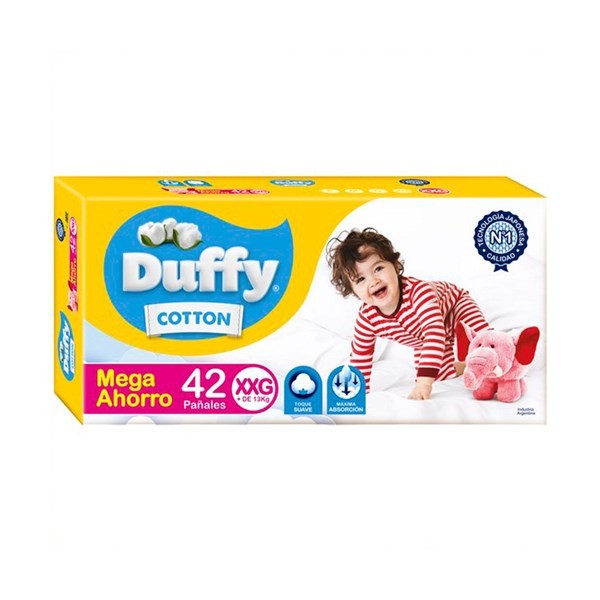 Pañales Talle Xxg Duffy Ahorro 42 Uni #1