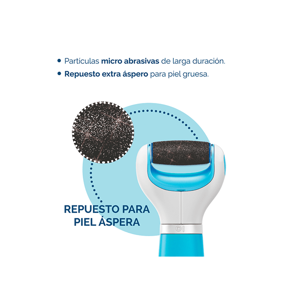 Amope Repuesto Exfoliador Electrónico Para Pies Piel Áspera x 2 2 Unid alt