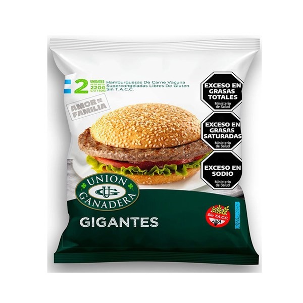 Hamburguesas Gigantes Union Ganadera 2110 xg #1