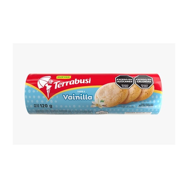 Galletitas Sabor Vainilla Terrabusi 120 G. #1