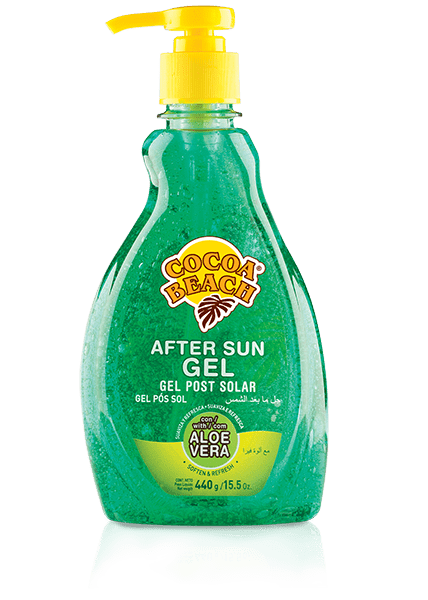 COCOA BEACH GEL POST SOLAR CON ALOE VERA 440G con Gatillo