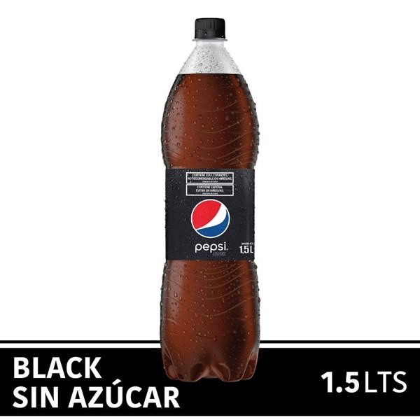 Gaseosa Pepsi Black Botella 1,5 Lt. #1