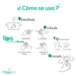 Copita Menstrual Reutilizable Maggacup Talle 2 X 1 Unidad | Color Transparente #3