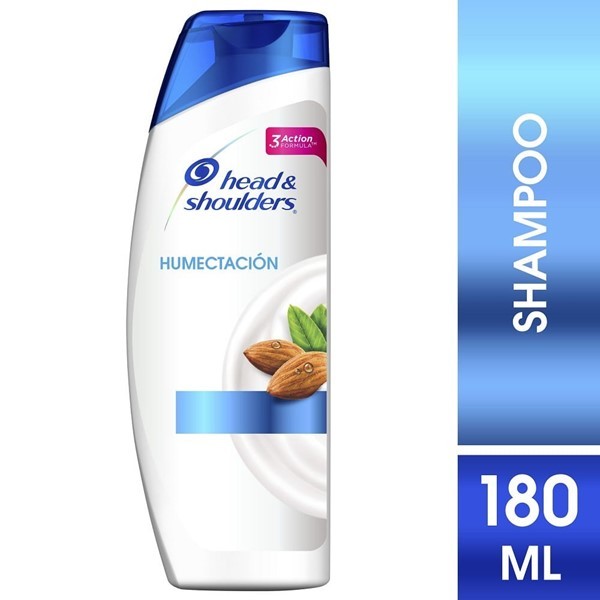 Head & Shoulders Shampoo Humectación 180 ml alt