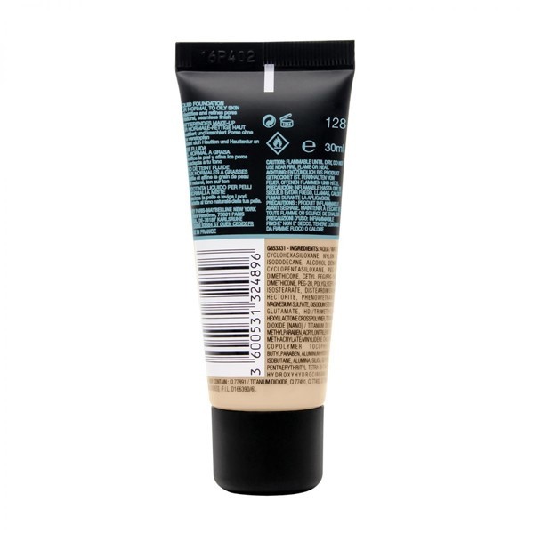 Maybelline Base Liquida Fitme Matte + Poreless 30 Ml | 128 Warm Nude alt