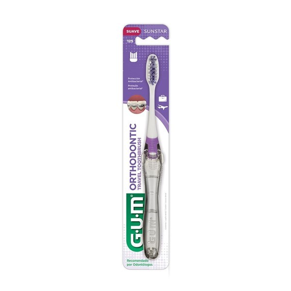 Cepillo Dental Ortodontico 125 Suave Viaje #1
