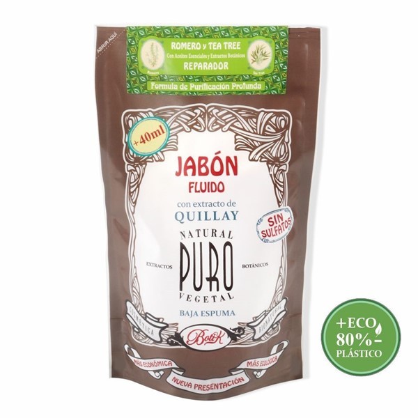 Boti-K Sachet Jabon Fluido Romero Tea Tree 280 ml