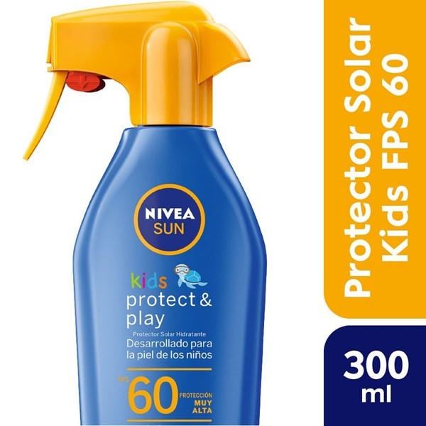 Protector Solar Fps 60 Kids Trigger Spray 300 Ml