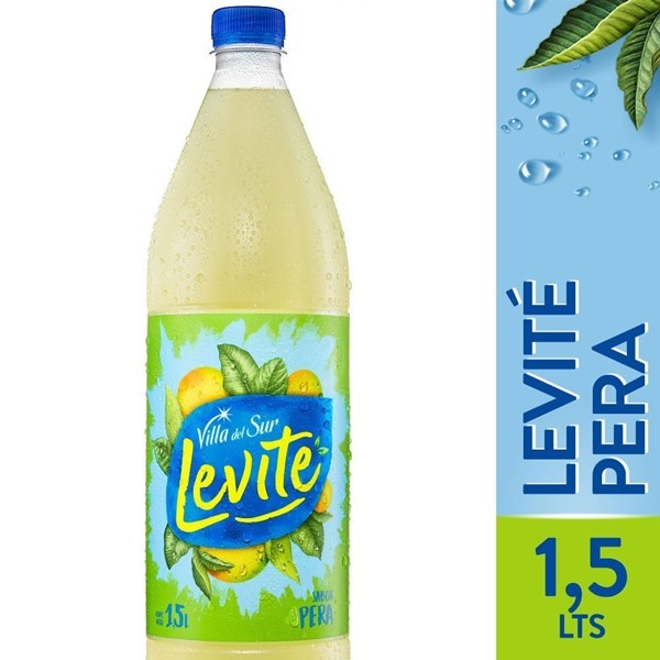Agua Saborizada Villa Del Sur Levite Pera Sin Gas 1.5 L #1