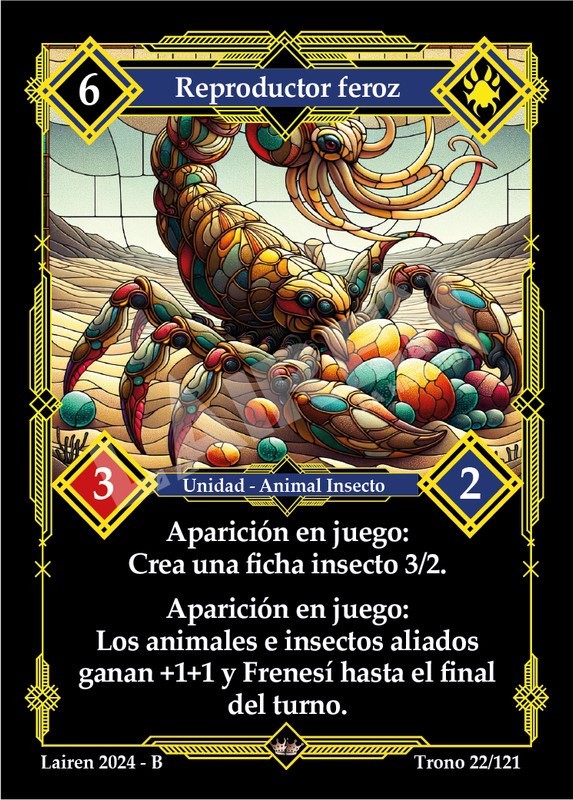 022 Reproductor Feroz 1ra Edicion - Coste 6 #1