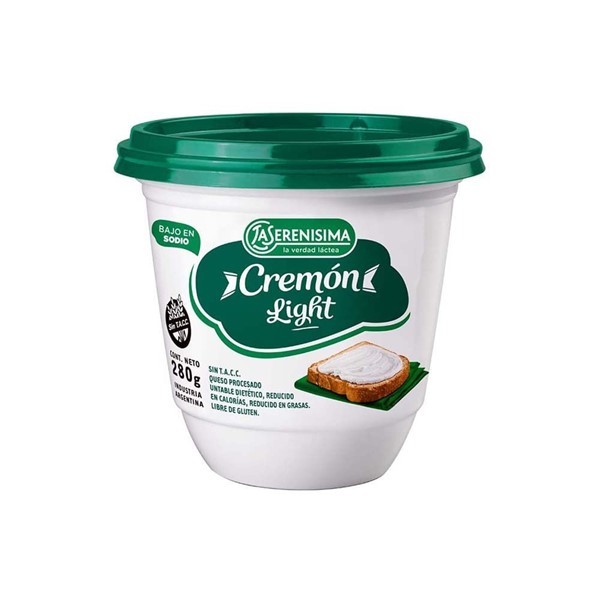 Queso La Serenisima Cremon Light Pote 280gr #1