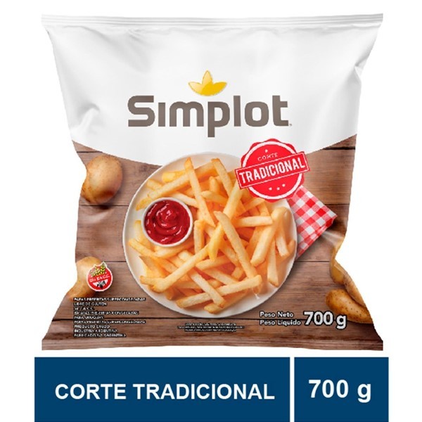 Papa Baston Simplot Corte Tradicional 700 Gr #1