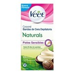 Bandas Depilatorias Veet Naturals Corporal Piel Seca x 10 un #2