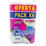 Papel Higiénico New Elegante Premium 30 M 6 U #1