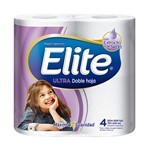 Papel Higiénico Elite Ultra Caricia Doble Hoja de Seda x 4 rollos x 30 m C/U #1