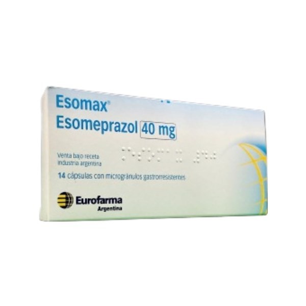 Eurofarma Esomax 40 Mg Esomeprazol x 14 Cáps #1