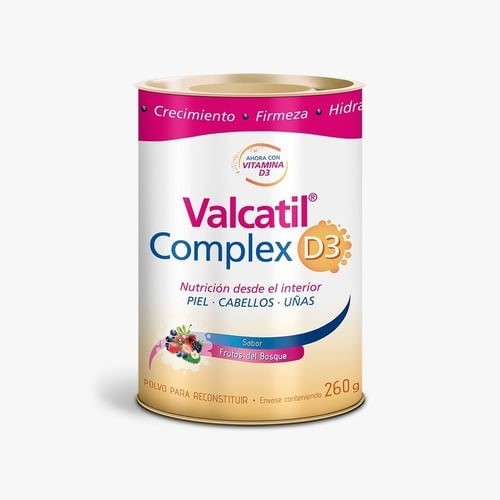 Valcatil Complex D3 Nutrición Piel Cabellos Uñas Lata 260 g alt