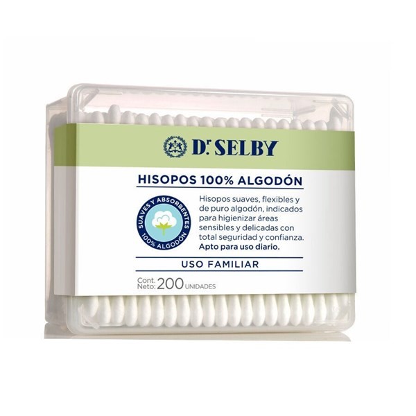 Dr Selby Hisopos 200 Unid #1