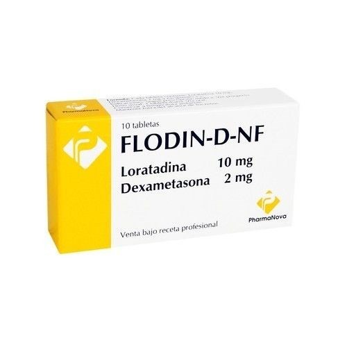 FLODIN D NF 10 TABLETAS