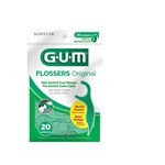 Gum Hilo Dental Con Mango Menta (20 Unidades) #1
