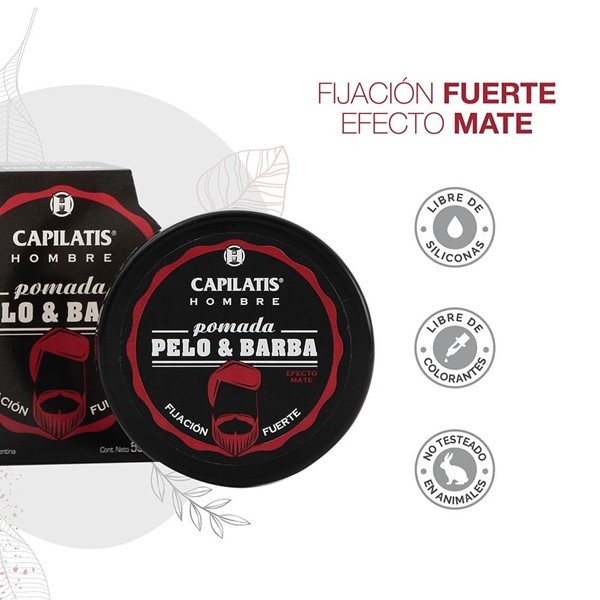 Capilatis Pomada Pelo Y Barba Línea Hombre 55 gr alt