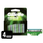 Cartuchos Para Afeitar 3 mach Sensitve Gillette 4 Unidades #1