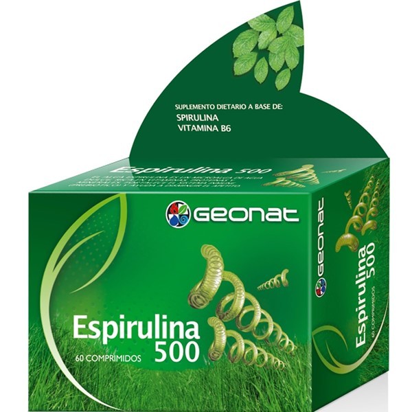 Geonat Espirulina 500 (60 Cmpr) alt