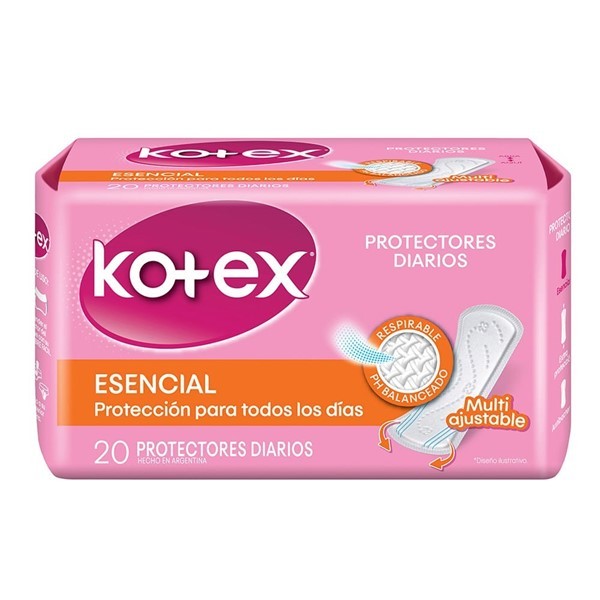Kotex Protector Diario Esencial (20 Unidades) #1