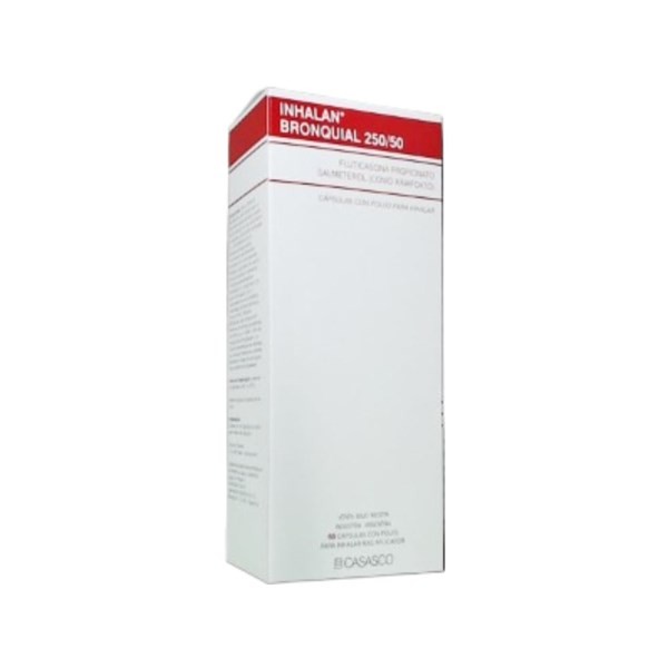 Casasco Inhalan Bronquial Fluticasona+Salmeterol 250 / 50 Mcg Polvo P / Inhalación x 60 Cáps + Dispositivo Inhalador #1
