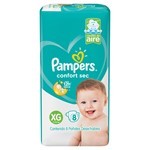 Pampers Pañales Confort Sec Pods Talle Xg | Xg #10