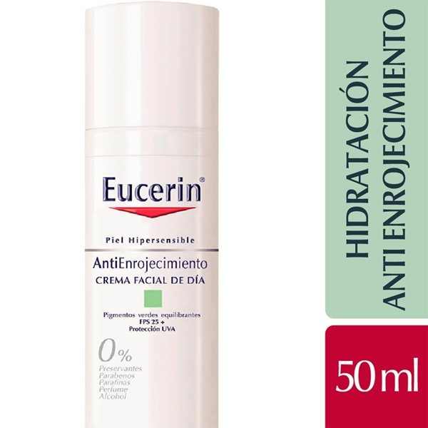 Eucerin Crema de Día Antienrojecimiento Fps25 Y Protección Uva 50 ml
