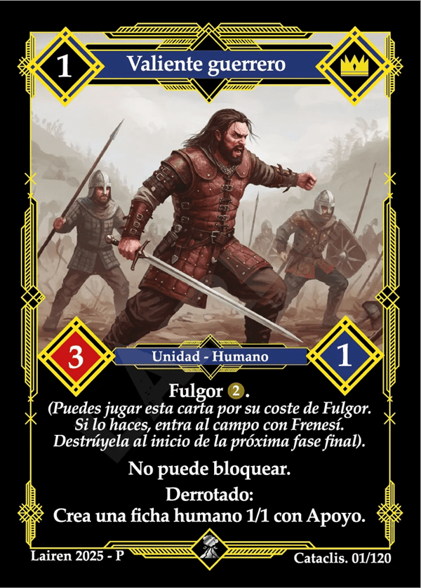 001 Valiente Guerrero