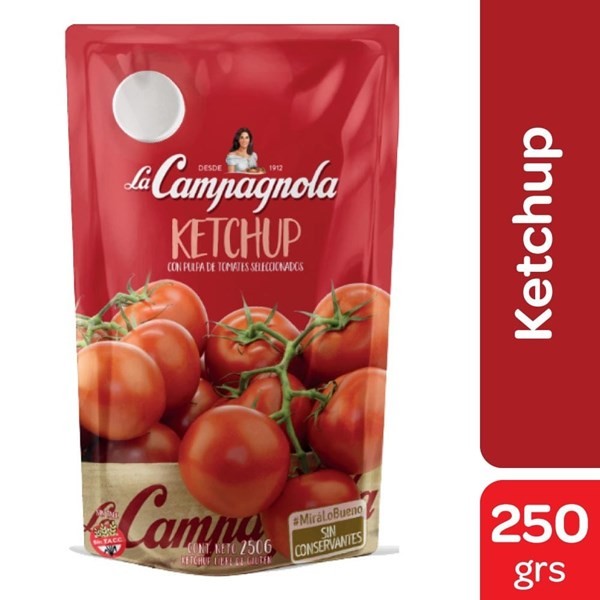 Aderezo Ketchup La Campagnola 250 gr